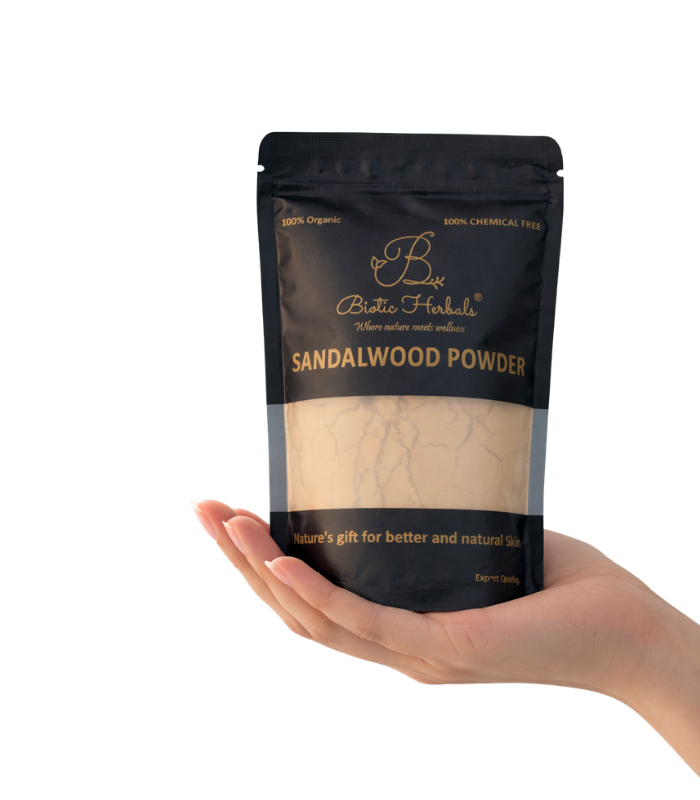 Biotic Herbals Herbal Powders collection — Multani Mitti, Amba Haldi, Indigo, Sandalwood